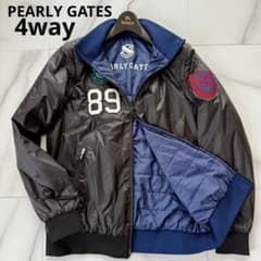 人気 PEARLY GATES 4way リバーシブル ジャケット ベスト L - メルカリ