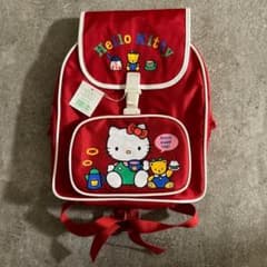 新品:タグ付き】ハローキティ 平成レトロ ナイロンリュック 1999
