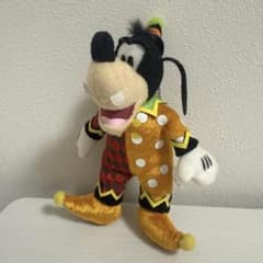 ディズニー グーフィー サーカス ピエロ ぬいぐるみキーホルダー 1番