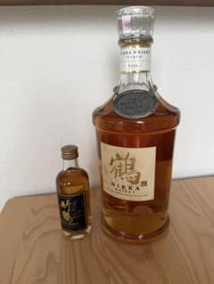 未開栓 古酒1996年 ニッカウイスキー 鶴 700ml ＋おまけ - メルカリ