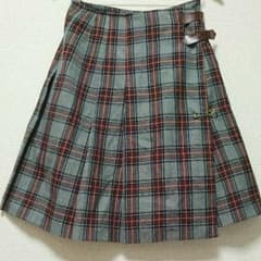 グレータータンチェック*ラップスカートのサムネイル