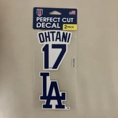 【新品】大谷翔平　ドジャース　 MLB公式グッズ　 ステッカー　シールのサムネイル