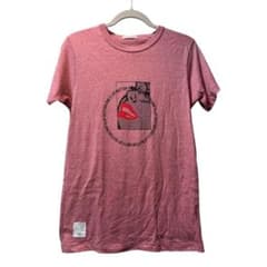 BUTTON ONES LIP Tシャツ ピンクのサムネイル