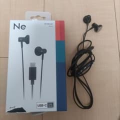 Ne HP-NEL22C USB-C 有線イヤホン 本体（イヤーパッド付き）のサムネイル