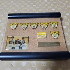 中村晃選手 ソフトバンクホークス 2007年入団ピンバッジセット【非売品