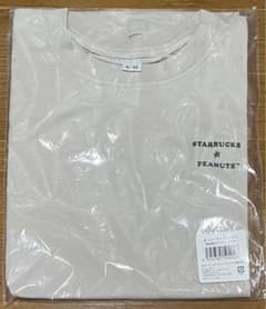 スタバ PEANUTS コラボ Tシャツ グレー S-Mのサムネイル