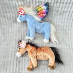 Ty　ビーニーベイビーズ　ペガサス　馬　ぬいぐるみ　セット　まとめ売り　まとめのサムネイル