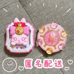 処分価格　美品　コンパクトミラー 2個セット　プリキュア　おジャ魔女ドレミのサムネイル