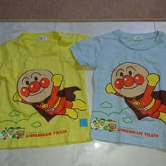 えみ様専用です。アンパンマンTシャツ2枚組 110㎝のサムネイル