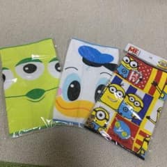 ハンカチ　ミニタオル　ディズニー　ミニオン  男の子のサムネイル