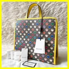 GUCCI トートバッグ チルドレン GGスプリーム ハート柄 605614 - メルカリ