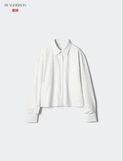JW ANDERSON UNIQLO ストライプ クロップドシャツ 長袖のサムネイル
