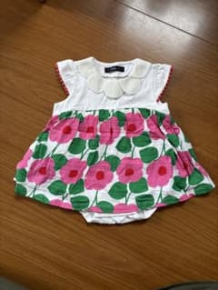 Caldia 花柄 ロンパース 70cmのサムネイル