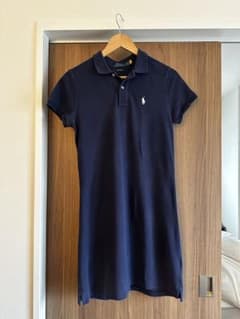 POLO RALPH LAUREN ポロシャツワンピース ネイビーのサムネイル