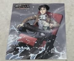 진격의 거인 극장판 후편 자유의 날개 4DX 입장 특전 엽서 리바이 특전