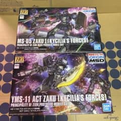 HG 1/144 ザクI & アクト・ザク(キシリア部隊機) 2点セット - メルカリ