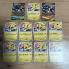 ピカチュウ　げきとうスパーク　ジムプロモ　9枚セット、マフォクシー2枚 ピカチュウ げきとうスパーク ジムプロモ 9枚セット、マフォクシー2枚