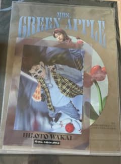 이치 반 쿠지 Mrs. GREEN APPLE F상 클리어 파일 스티커 와카이 滉斗