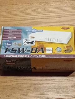 コレガ　スイッチングハブ　8ポート　FSW-8Aのサムネイル