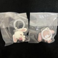シュガーバニーズ ふわふわめじるしアクセサリー しろうさ&くろうさのサムネイル