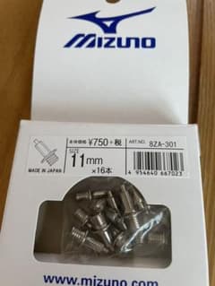 ミズノ スパイク ピン 11mm×16本のサムネイル