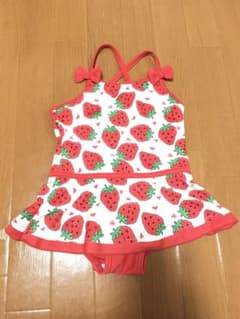 水着 90 いちご柄のサムネイル