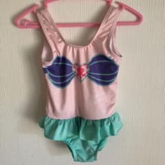 ✳︎値下げ✳︎ディズニープリンセス 女の子 水着90のサムネイル