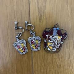 USJ 해리 포터 귀걸이 그리핀 인형 핀 배지