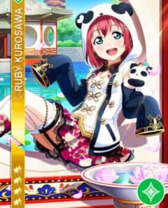ラブライブ サンシャイン 黒澤ルビィ チャイナ覚醒後 桜の恋製 Mサイズのサムネイル
