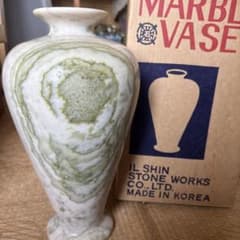 【★証明書付き】大理石壺　希少品 ☆証明書付き】大理石壺 希少品