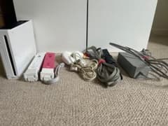 ニンテンドーWii ホワイト本体セット。(動作確認済み)のサムネイル