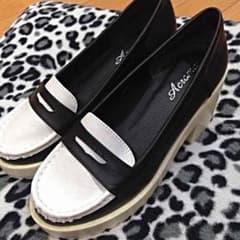 りか様お取り置き 厚底 ローファーのサムネイル