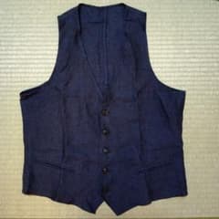 シーザー様専用 美品✨エンポリオアルマーニ リネン100% ベスト 