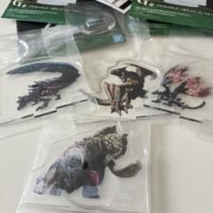 モンスターハンター 一番くじ アクリルスタンド 4種セット