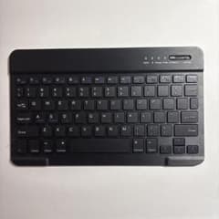 Bluetooth 充電式薄型キーボード ブラックのサムネイル