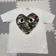 PLAY COMME des GARÇONS カモフラージュハートTシャツXXL - メルカリ