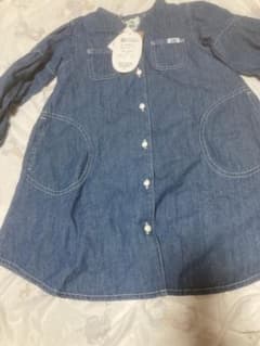 buddy lee 新品　ワンピース 100cm 女の子　秋服　デニムワンピースのサムネイル