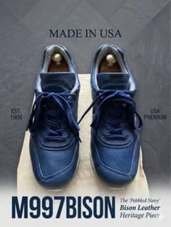 【希少極美品】米国製 NewBalance M997BIS バイソン26.5のサムネイル