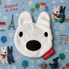 新品Gaspard et Lisa フェイスポーチ ガチャ リサとガスパールのサムネイル