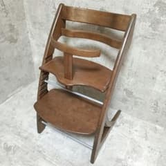 現行品】ニトリ キッズ ベビー ハイチェア ジャスト3 ダークブラウン