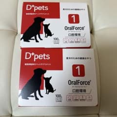 D+pets OralForce+ 犬用サプリメント 2箱セット - メルカリ