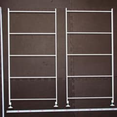 スチールユニットシェルフ・帆立・ライトグレー高さ８３ｃｍ（2個セット）のサムネイル