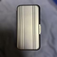 ZERO HALLIBURTON iPhone 手帳型ケース シルバーのサムネイル