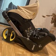 【Doonai（ドゥーナi）】専用ISOFIXベース付きセット／サンドベージュ 1/23まで値下げ【Doonai（ドゥーナi）】専用ISOFIXベース付きセット