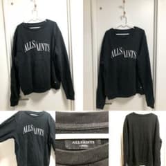 ALLSAINTS オールセインツ メンズ ロゴ スウェット XS ブラックのサムネイル
