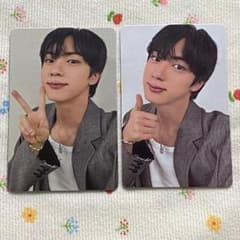 BTS 限定特典 ジンJIN韓国RUNSEOKJIN_EP.TOUR 2枚トレカ - メルカリ