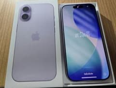[극미품] iPhone17 256GB 라벤더 SIM 프리 97% 잔채 없음
