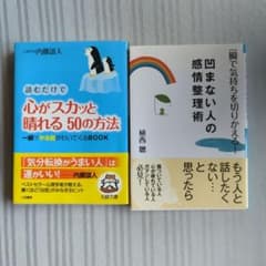 心がスカッと晴れる50の方法 凹まない人の感情整理術 2冊セットのサムネイル
