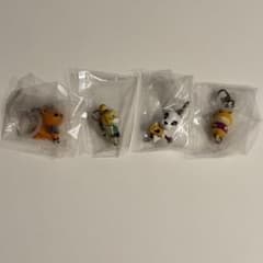 ⭐️即日匿名発送⭐️あつまれどうぶつの森 つながリングチャーム 4種セット