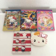 【5点セット】ハローキティ メモ帳 5点セット まとめ売りのサムネイル